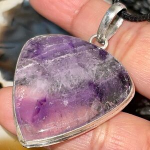 Auralite Crystal Pendant 2”